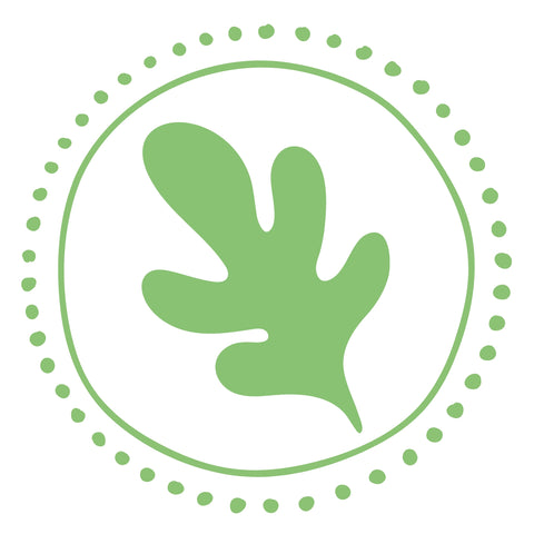 Tall Trees Babywear green leaf image logo